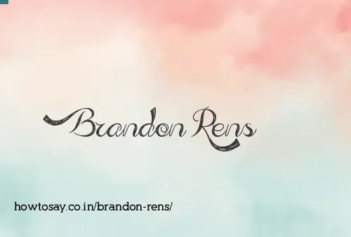 Brandon Rens