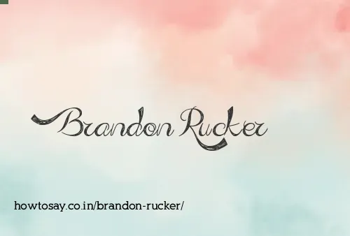 Brandon Rucker