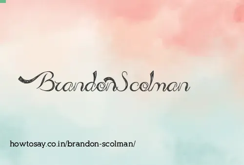 Brandon Scolman