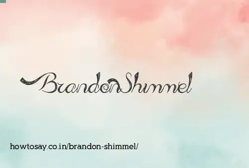 Brandon Shimmel