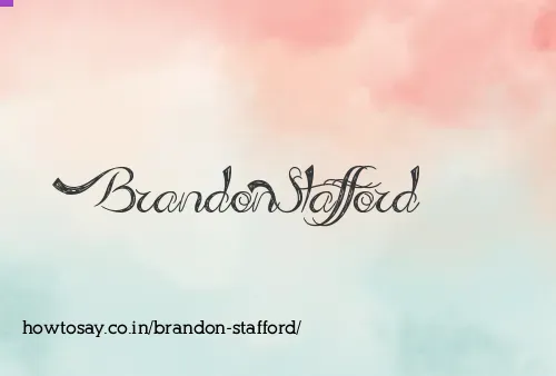 Brandon Stafford