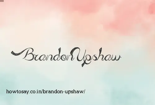 Brandon Upshaw