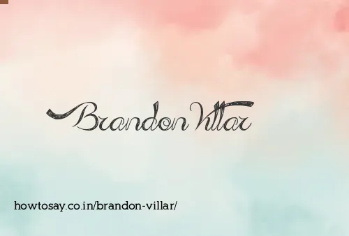 Brandon Villar