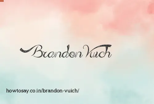 Brandon Vuich