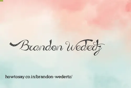 Brandon Wedertz