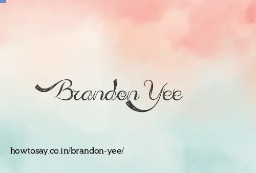 Brandon Yee
