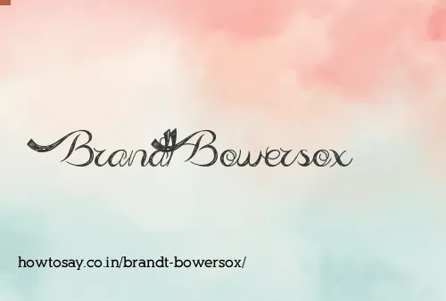 Brandt Bowersox