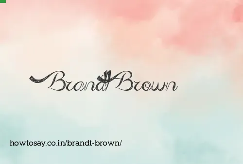 Brandt Brown