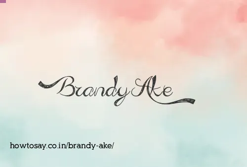 Brandy Ake