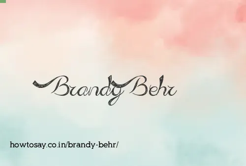 Brandy Behr