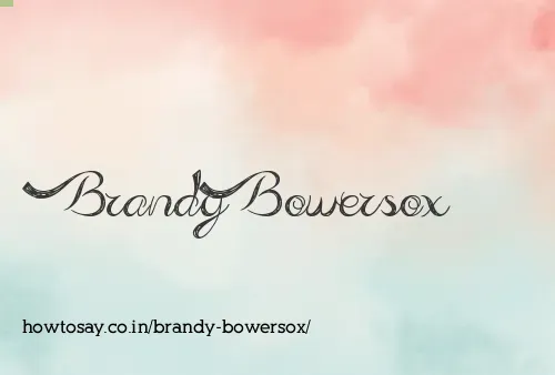 Brandy Bowersox