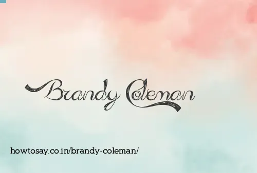 Brandy Coleman