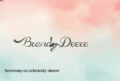 Brandy Deere