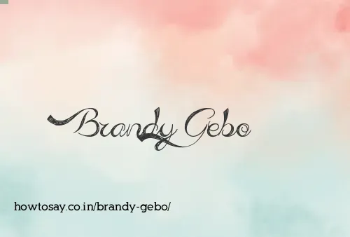 Brandy Gebo