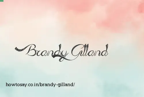 Brandy Gilland