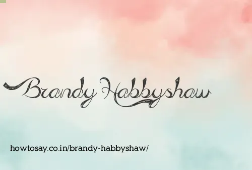 Brandy Habbyshaw