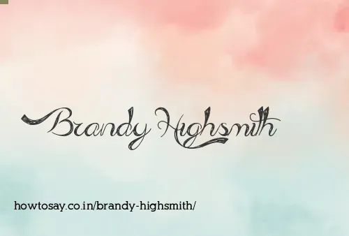 Brandy Highsmith