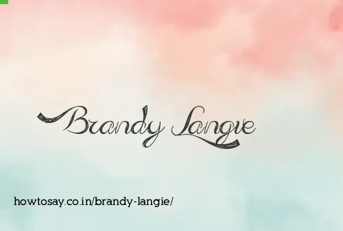 Brandy Langie