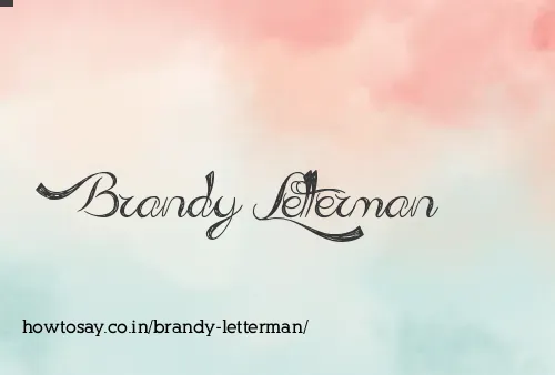 Brandy Letterman