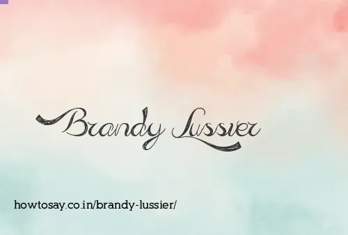 Brandy Lussier
