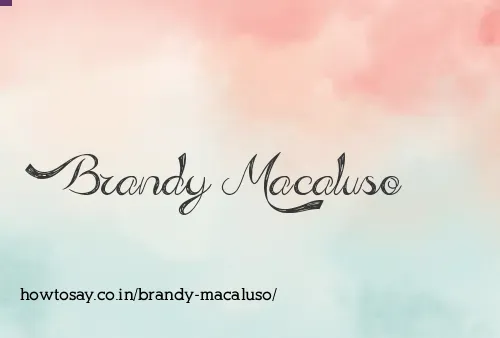 Brandy Macaluso