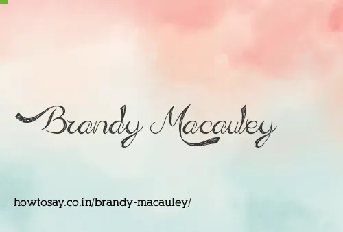 Brandy Macauley