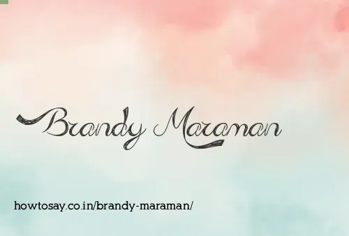 Brandy Maraman