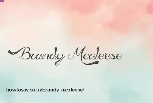 Brandy Mcaleese