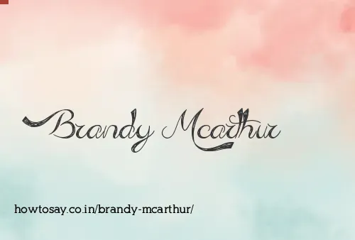 Brandy Mcarthur