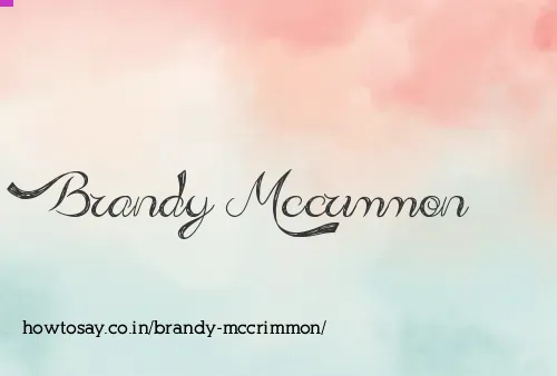 Brandy Mccrimmon