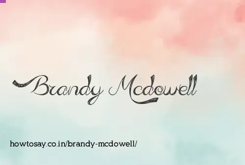 Brandy Mcdowell