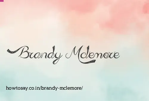 Brandy Mclemore