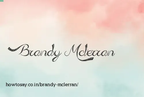 Brandy Mclerran