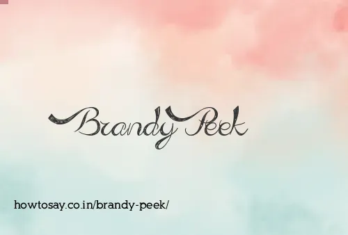 Brandy Peek