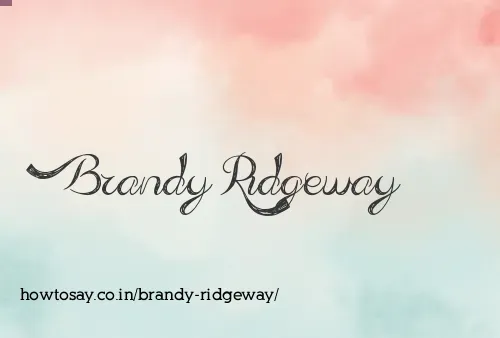 Brandy Ridgeway