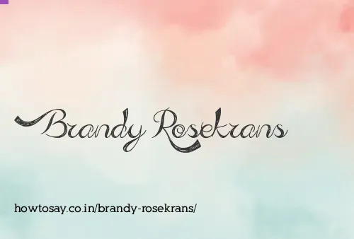 Brandy Rosekrans