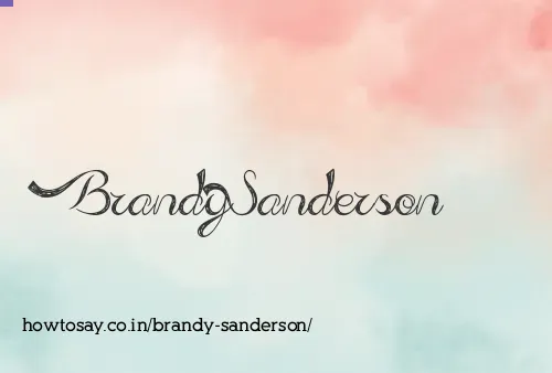 Brandy Sanderson