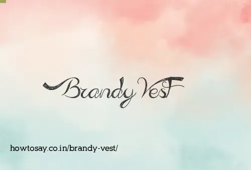Brandy Vest