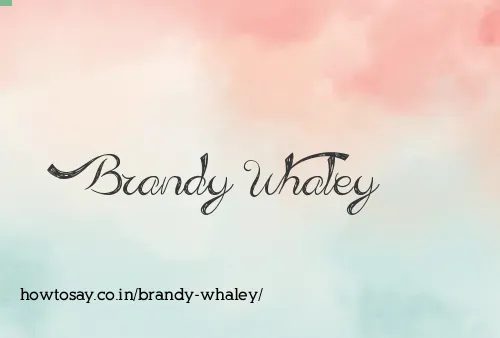 Brandy Whaley