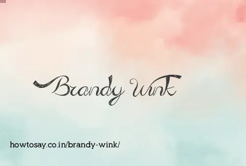 Brandy Wink