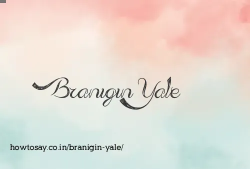 Branigin Yale