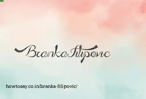 Branka Filipovic