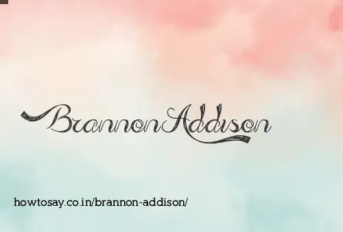 Brannon Addison
