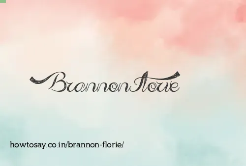 Brannon Florie