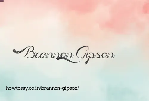 Brannon Gipson