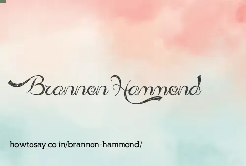 Brannon Hammond