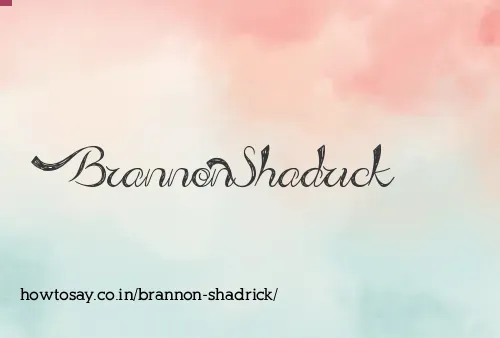 Brannon Shadrick