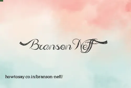 Branson Neff