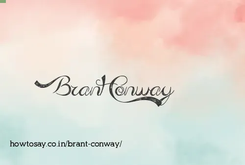 Brant Conway