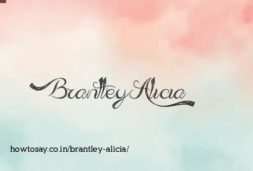 Brantley Alicia